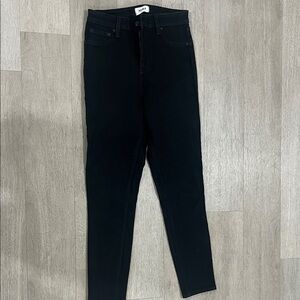 Pistola Women's Classic Black Skinny Jeans with coating